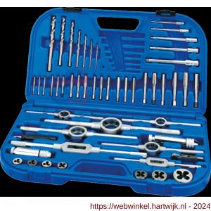International Tools 29.100 Eco Pro set draadsnijden in kunststof koffer M3-M12 - H40514138 - afbeelding 1