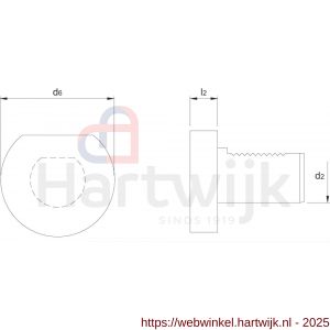 Phantom 84.961 afstopplug VDI-houder DIN 69880 30 mm - H40526284 - afbeelding 2
