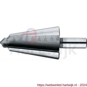 Phantom 44.200Q HSS conische plaatfrees nummer 1 3-14 mm Quadrobox met ophangoog - H40517075 - afbeelding 1
