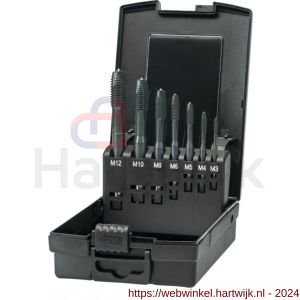 International Tools 29.195 Eco Pro HSS-E set machinetappen DIN 371/6 (combinatie) 22.595/22.596 M3-M12 - H40527286 - afbeelding 1