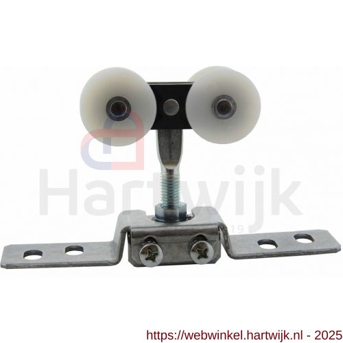Henderson 51K/N200 schuifdeurbeslag 290 hangrol met zadel en naaldlagers voor rail 290 - H20300453 - afbeelding 1