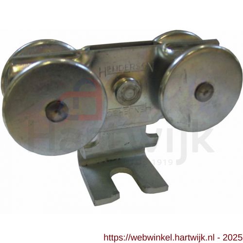 Henderson 56AF/N schuifdeurbeslag 301(H) hangrol met gaffel voor rail 301(H) - H20300501 - afbeelding 1