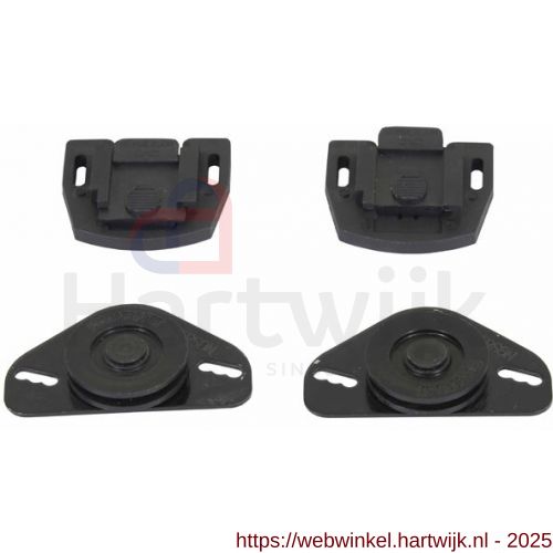 Henderson C1 schuifdeurbeslag Cello deurpakket een houten deur - H20300202 - afbeelding 1