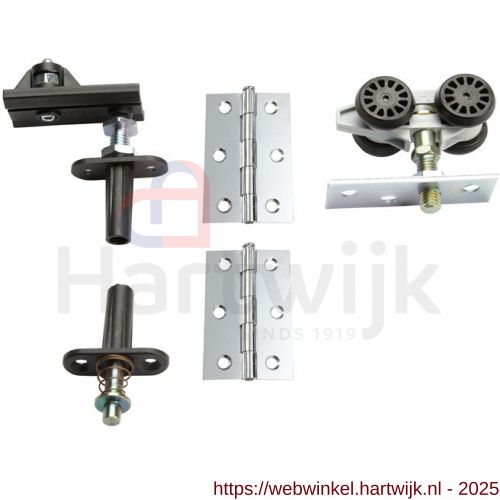 Henderson HF2/25 vouwdeurbeslag Husky Folding 2 vleugels-pakket 25 kg - H20300846 - afbeelding 1