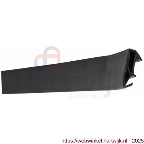 Henderson SV715 vouwdeurbeslag Securefold afdichtings profiel zwart SV715 per meter - H20300892 - afbeelding 1