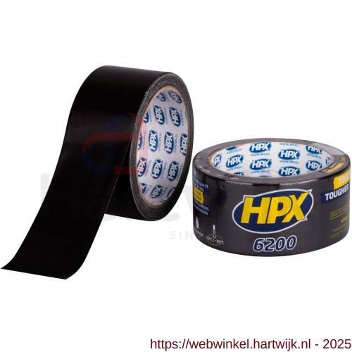 HPX Pantser reparatie tape zwart 48 mm x 10 m - H51700228 - afbeelding 1