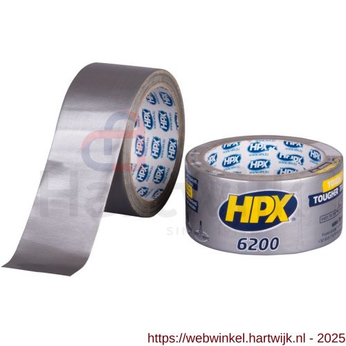 HPX Pantser reparatie tape zilver 48 mm x 10 m - H51700227 - afbeelding 1