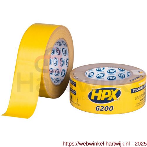 HPX Pantser reparatie tape geel 48 mm x 25 m - H51700232 - afbeelding 1