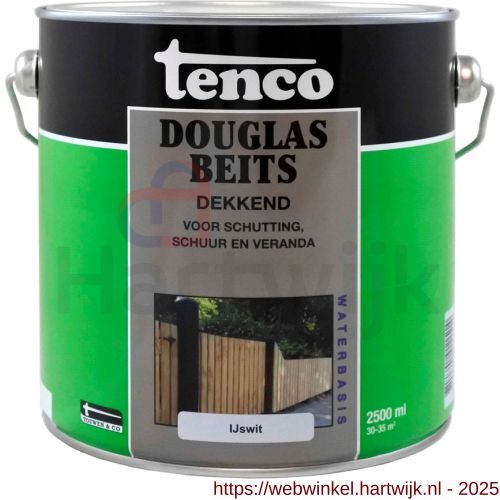 Tenco Douglasbeits dekkend ijswit 2,5 L blik - H40710401 - afbeelding 1