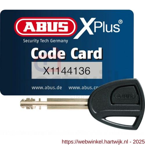 Abus city cheap black chain