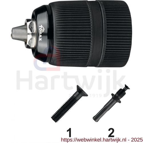 Phantom 81.180 snelspanboorhouder 1-10 mm 3/8 inch-24 UNF - H40525906 - afbeelding 1